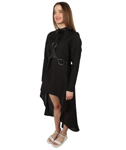 HPO Adult Women's Black Dreadful Steampunk Costume Bundle