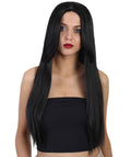 Black Long Straight Wig