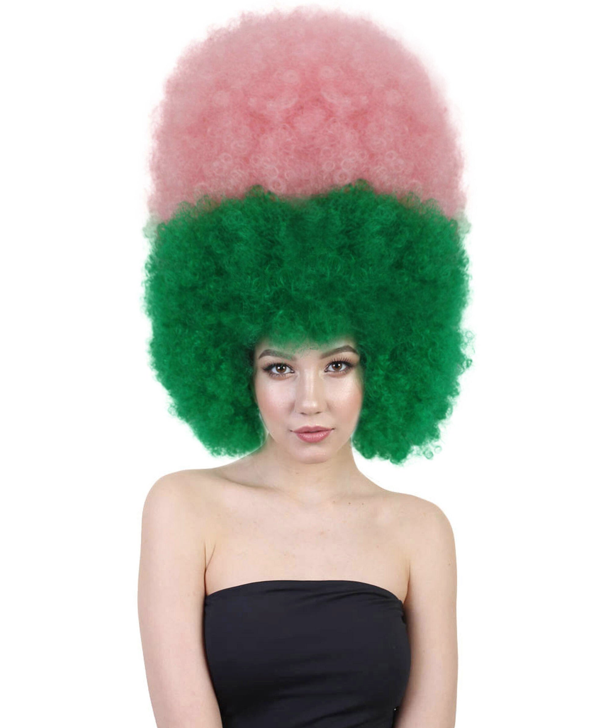 Super Sized Jumbo Afro Wigs - HalloweenPartyOnline