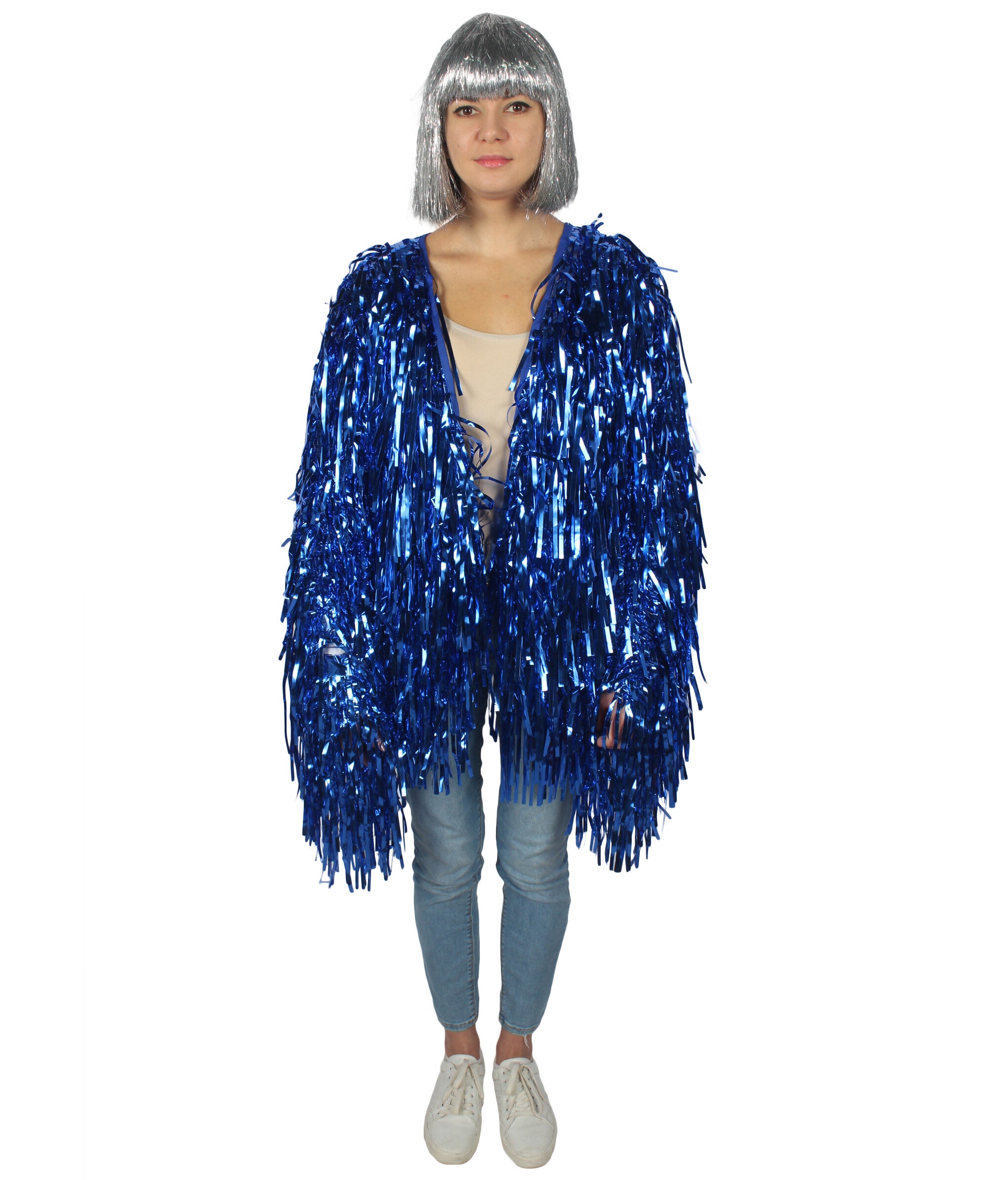 Festival Carnival Thick Tinsel Jacket