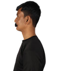 HPO Adult Men's Fake Imperial Human Hair Mustache | Multiple Color Options