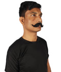 HPO Adult Men's Fake Imperial Human Hair Mustache | Multiple Color Options