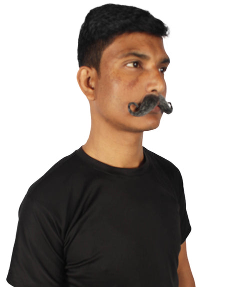 HPO Men's Mustache Cosplay Facial Hair