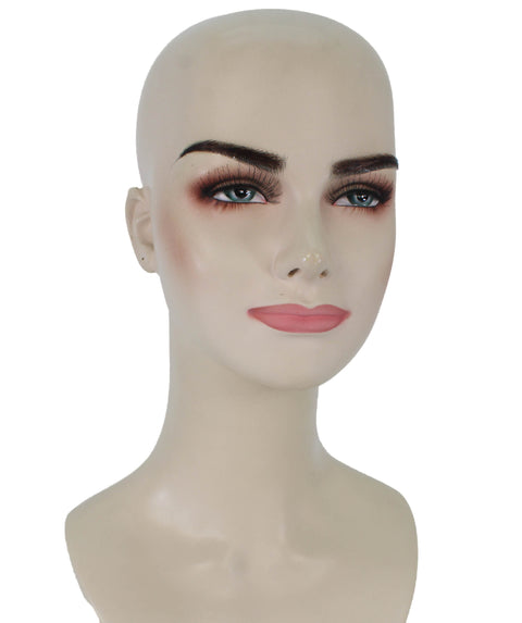 Womens hair eyebrows cosplay multiple color facial hair