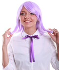 Women’s Anime Bob Wig with Side Bangs| Multiple Color Options| Breathable Capless Cap| Flame-retardant Synthetic Fiber