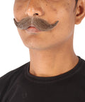 horseshoe style mustache
