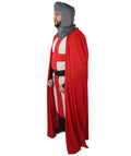Men's Medieval Warrior Crusader Costume Bundle