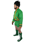 Men's Rookie Hunter Green Jacket Costume Bundle