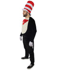  Men's Cat Hat Jumpsuit Costume