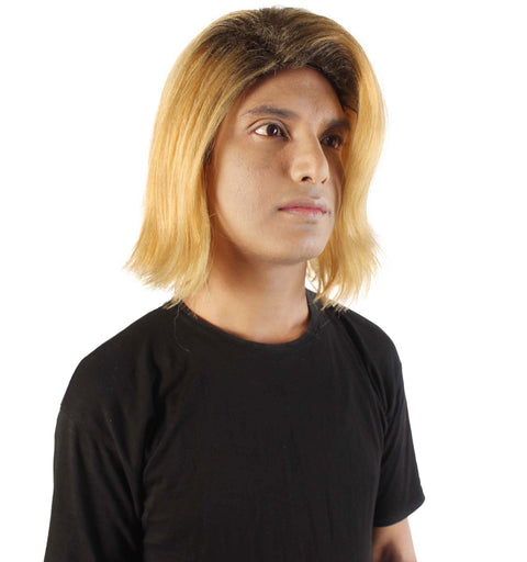 Roots Center-Parted Medium Wig