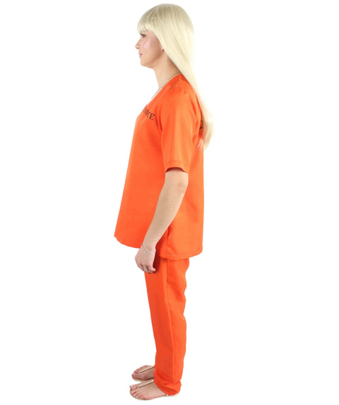 Prisoner Uniform Costume