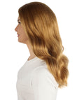 Women's Blonde Ombre Brown Long Wavy Curly Wigs