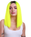 Kylie Women's Mid Length Lace Front Straight Hair With Dark Roots - Adult Fashion Wigs | Nunique | Nunique
